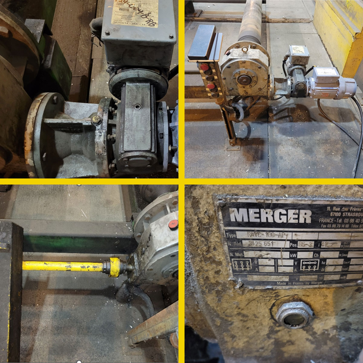 Installation eines industriellen Untersetzungsgetriebesystems Installation eines industriellen Untersetzungsgetriebesystems