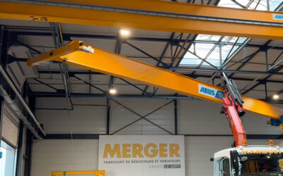 MERGER augmente sa capacité opérationnelle en se dotant d’un deuxième Pont Roulant