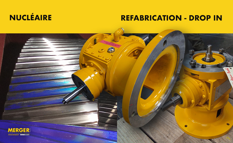 Refabrication et drop in de renvoi d’angle CATEP pour PMC – Secteur nucléaire