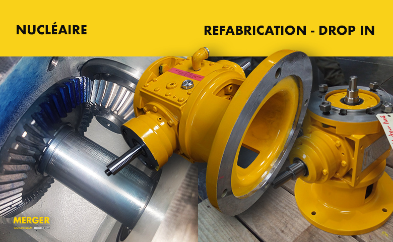 Refabrication et drop in de renvoi d’angle CATEP pour PMC – Secteur nucléaire