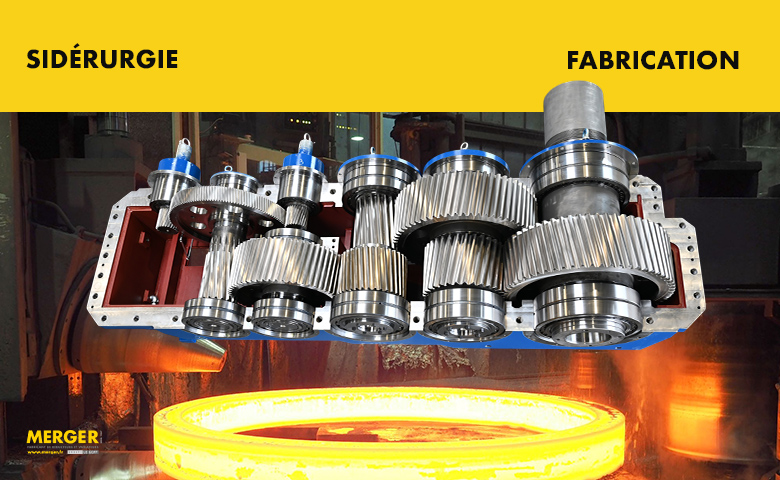 Fabrication de réducteurs 10T et 33T pour laminoir circulaire