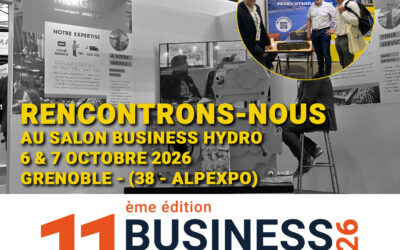 MERGER au salon Business Hydro 2026 : accompagner les nouvelles ambitions de l’hydroélectricité